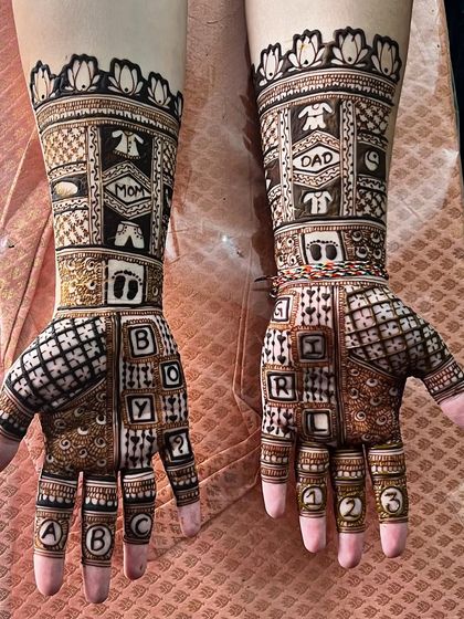 Mohak Mehendi - Professional Mehndi Artistry Personalized Storytelling Mehndi photo 5