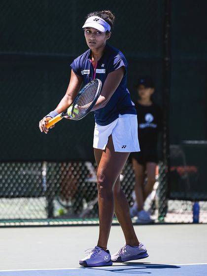 Sahaja Yamalapalli - Tennis Performance Coaching On-Court Action: The Pro Circuit photo 5