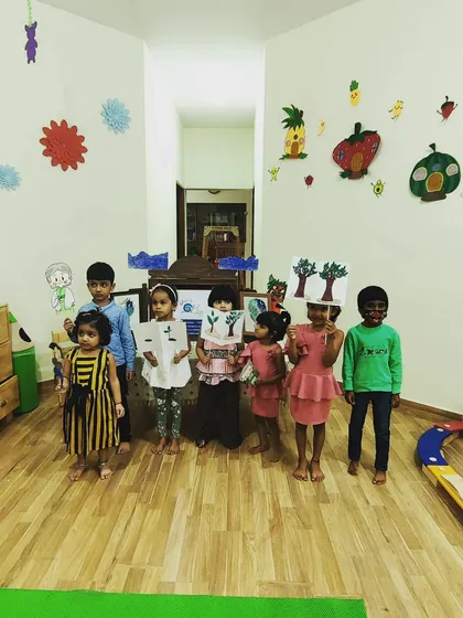 The best part of any workshop is seeing the pride on children's faces as they show off what they've made. These little story props become treasured take-home souvenirs from our shared adventure.