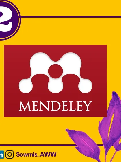 Mendeley is another popular reference manager that helps you collect, organize, cite, and share your research sources. Many researchers find its collaboration features particularly useful.