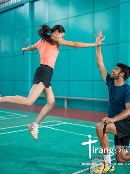 High-fives and high jumps. The professional lighting and flooring at my centers make every game feel like a premium experience.