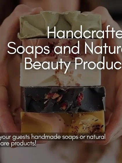 A duplicate of ID 130, this image highlights the unique and thoughtful gift of handmade soaps.