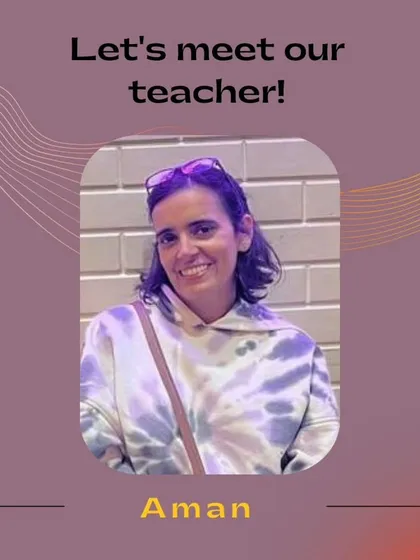 Meet Aman, our advocate for simplicity and joy in learning. As an early years educator and yoga practitioner, she brings a holistic approach to our classes, nurturing the mind, body, and soul of each child through music and play.