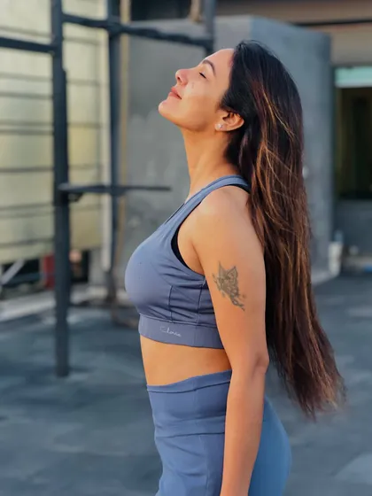 Soaking in the morning sun. A great start to the day begins with a positive mindset.