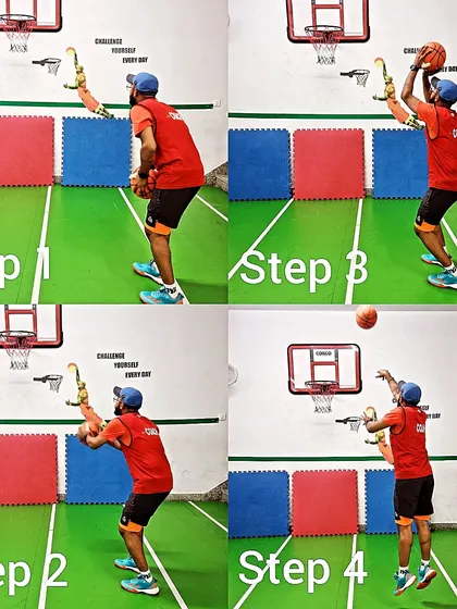 A step-by-step guide to shooting a basketball. We focus on the fundamentals: position, pump, aim, and shoot. This is how we build proper technique.