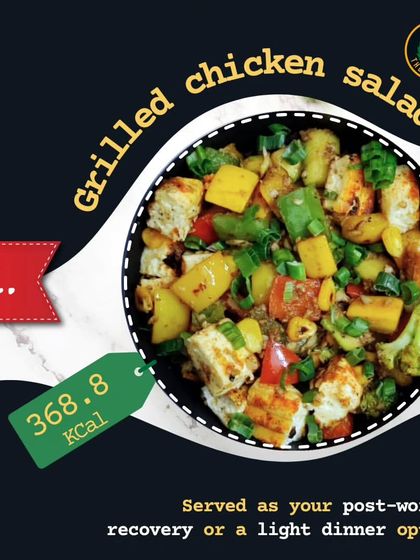 My Grilled Chicken Salad is another bestseller, perfect for a post-workout recovery meal or a light dinner. It's simple, high in protein, and absolutely delicious.