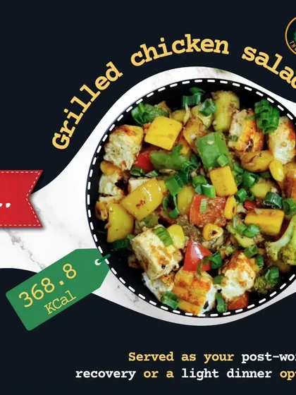 My Grilled Chicken Salad is another bestseller, perfect for a post-workout recovery meal or a light dinner. It's simple, high in protein, and absolutely delicious.