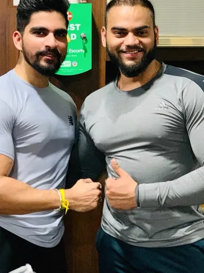 Another shot with my bhai. Surrounding yourself with people who share your drive is essential for success.