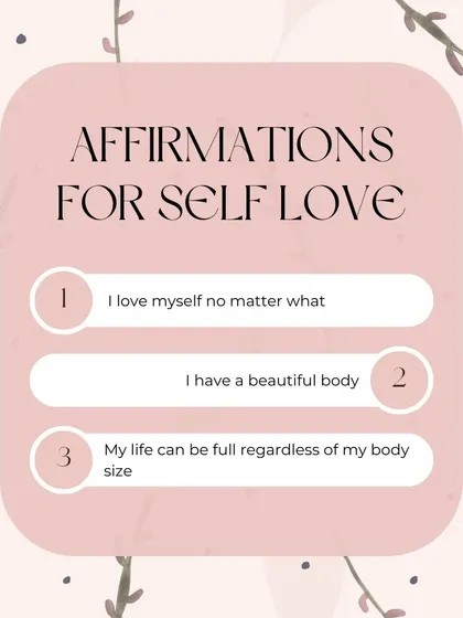 Here are some affirmations for self-love. Repeat them daily to shift your mindset. The inner work must come before the outer transformation.