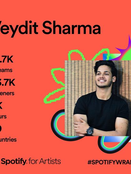 My Spotify Wrapped results, showing over 61,000 streams from listeners in 89 countries. This is proof of the connection my music makes with people worldwide.