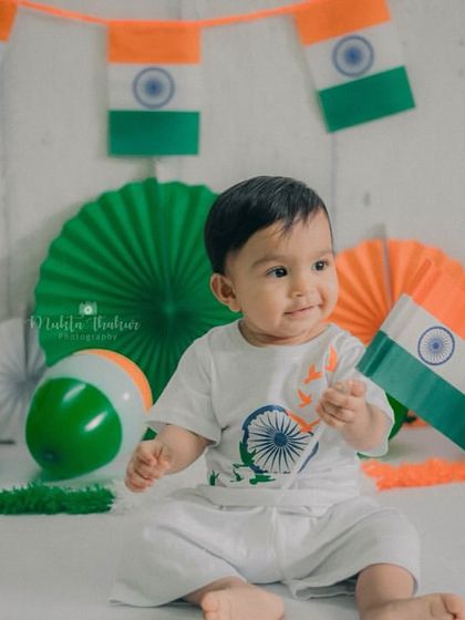 Celebrating India: Patriotic Baby Shoots photo 15