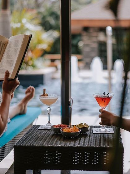 Reading by the pool takes on a new meaning here. With the gentle sounds of water and the rustling of palm leaves, it’s an experience that soothes the mind and soul.