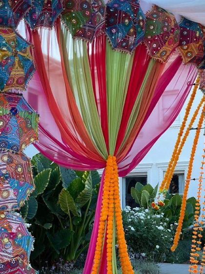 Shanaya Decorations - Wedding & Pre-Wedding Decoration Vibrant Haldi & Mehendi Setups photo 17