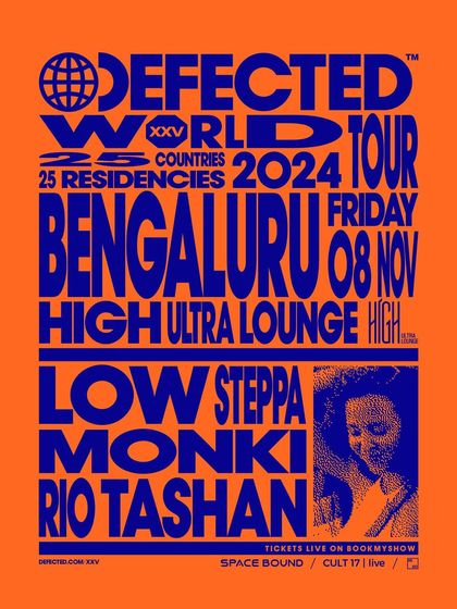 The official announcement of Defected Records' long-awaited return to India, a high-profile tour stop in Bangalore that we helped facilitate.