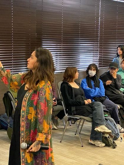 Another angle from a teaching session, showing how I use the whiteboard to map out musical ideas. This hands-on approach is central to my teaching philosophy.