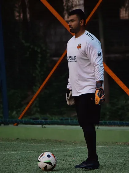 Playing as a goalkeeper in football. I love the challenge and intensity of different sports.