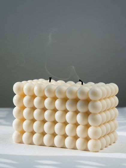 Sculptural Decor Candles photo 14
