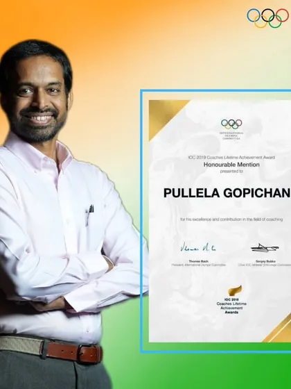 Commemorating the 4th anniversary of Pullela Gopichand receiving the IOC Coaches Lifetime Achievement Award, an honor that reflects his global contribution to coaching.
