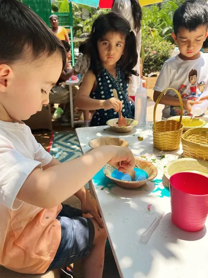 This is a collection of additional photos from my events. They show more of the setups, materials, and happy children in action.