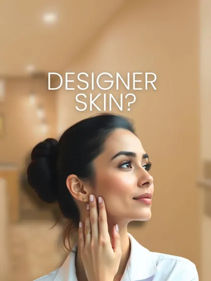 The concept of "Designer Skin" is about creating a personalized, radiant look that is tailored just for you, moving beyond generic solutions.