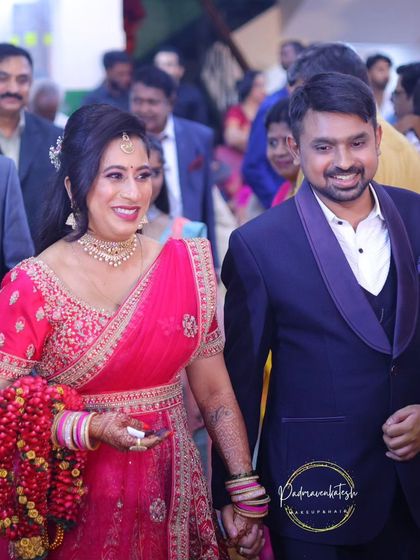 Padma Venkatesh - Wedding & Event Makeup Reception & Sangeet Glam photo 10