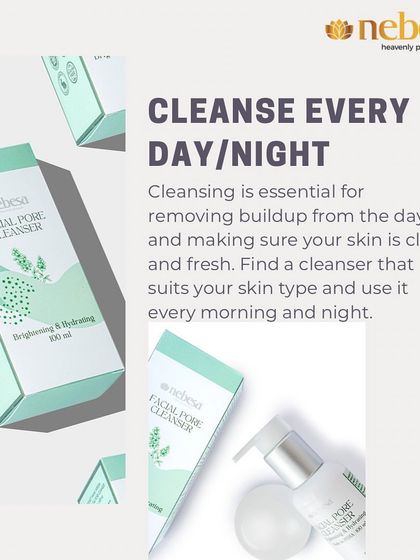 Cleansing is the most essential step in any skincare routine. My Facial Pore Cleanser is gentle enough to use every morning and night to remove buildup and keep your skin clear and fresh without stripping it of moisture.
