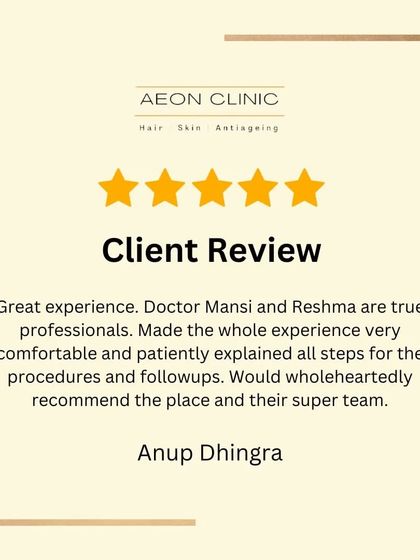 Anup Dhingra shares his great experience with Dr. Mansi and Dr. Reshma. He highlights how our team made him feel comfortable and patiently explained all the steps for his procedures and follow-ups. We believe clear communication is key to a positive experience.