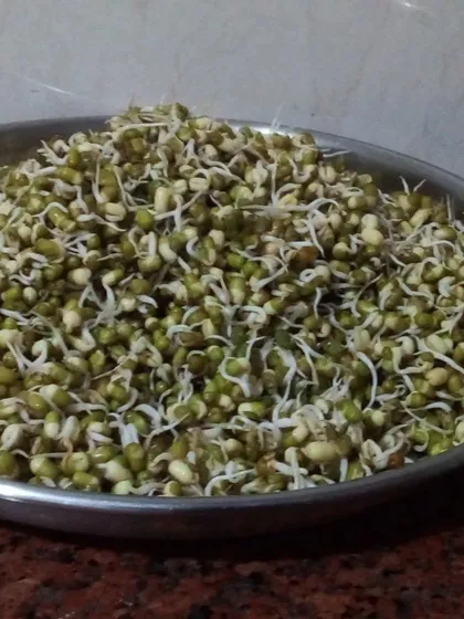 Good food is good mood! A big part of our wellness experience is learning about mindful nutrition. I focus on simple, natural, and protein rich foods like these sprouted moong beans to show you how to fuel your body with real energy.