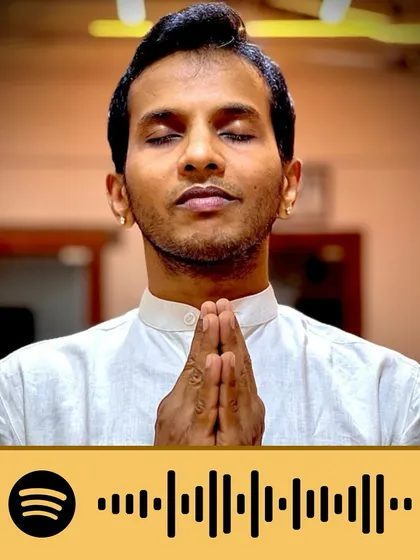 My teachings are now available on Spotify and Apple Podcasts. I created the 'Nanna Bharath' podcast to share practical insights on spirituality, mindfulness, and our karma bhumi, Bharath. You can listen to talks and guided meditations to support your sadhana anytime.