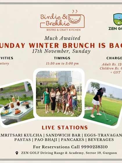 Announcing the return of our much-awaited Sunday Winter Brunch, complete with live stations, activities, and a beautiful setting.