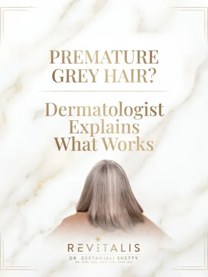 Premature grey hair is a common concern I address at my clinic. While you can't always reverse it, you can manage it by addressing the underlying causes, which are often related to nutritional deficiencies and lifestyle factors, not just aging.