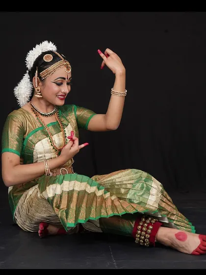 Aditri Rawat has been a dedicated student from day one. I wish her all the best as she continues her dance journey after her successful Arangetram.