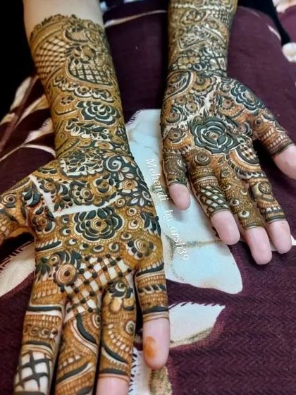 Henna by Arsh - Special Occasion Henna Additional Work photo 26