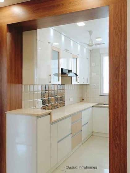 Classic Infrahomes - Modular Kitchen Design Our Kitchen Transformations photo 5