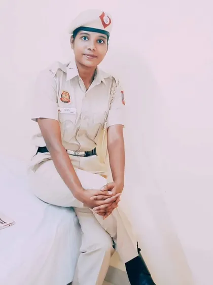 This is what dedication looks like. My trainee, now a member of the Delhi Police, after successfully clearing the rigorous physical efficiency and endurance tests.