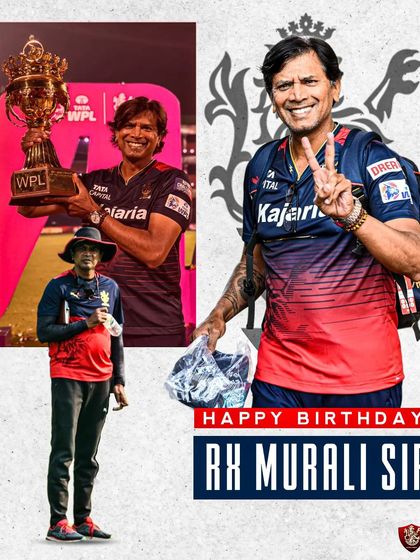 Rx Muralidhar - High-Performance Team Coaching WPL Champions: Coaching Namma RCB photo 20