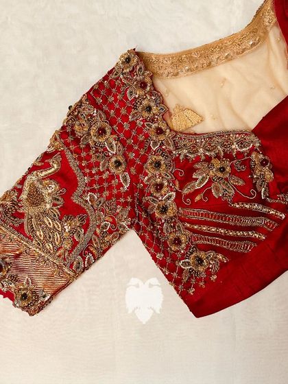 Blouse House by Mahitha Prasad - Custom Blouse Design & Embroidery Muhurtham Masterpieces: The Bridal Edit photo 10