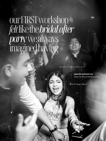 Our first workshop felt like the bridal after-party we always imagined having. It was a celebration of individuality, confidence, and the joy of finding your own path in the wedding planning journey.