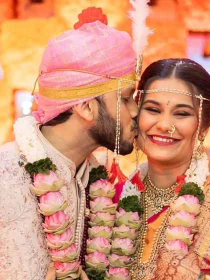 Capturing a sweet, candid moment between the happy couple. It’s a joy to see my brides looking so happy and in love on their big day.