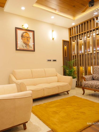 RAK Interiors - Home Renovation Services Elegant Living & Dining Spaces photo 10