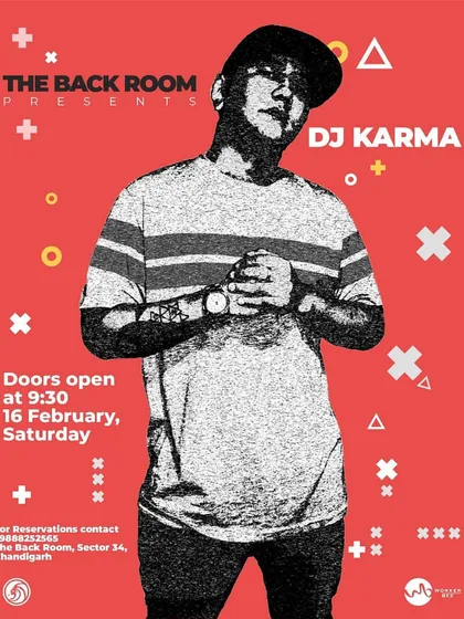Another show at The Back Room in Chandigarh. My reputation as a DJ and MC gets me called back to cities again and again.