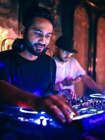 Focused on the mix at Sarjapur Social. Each club has a unique vibe, and I tailor my sets to match the energy of the space and the crowd.