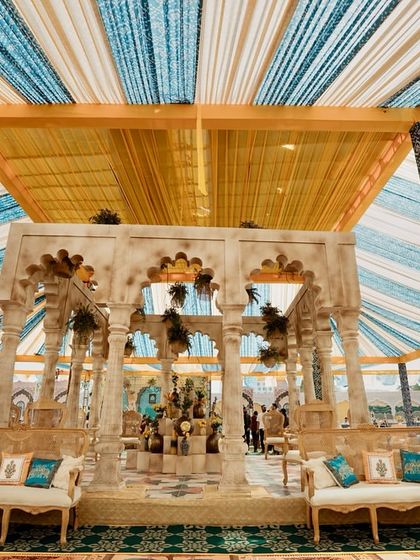 Neha Dua - Themed Wedding Design & Production Rang Mahal: A Rajasthani Welcome photo 12