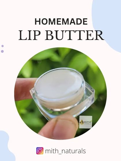 My Homemade Lip Butter, ready for a cute little client in Bangalore. Lip butters have a creamier texture than balms and are perfect for deeply hydrating and locking in moisture.