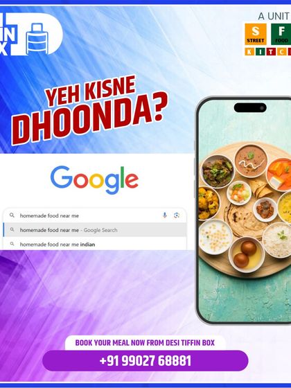When you search for "homemade food near me," I want to be your first choice. I provide the desi, home-cooked meals you're looking for, delivered right to your doorstep.