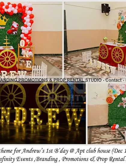 Infinity Events - Milestone Celebration Decoration Royal Prince & Princess Parties photo 24