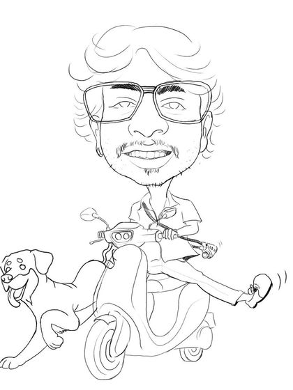 Kalaa Rahasya - Custom Portraits & Illustrations Digital Caricatures & Gifts photo 8