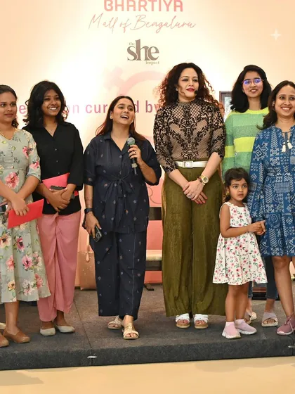 A group photo with some of the wonderful attendees of my styling workshop. Empowering women to feel confident and stylish is the most rewarding part of my work.