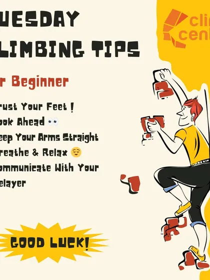Some simple tips can make a huge difference for beginners. We teach you to trust your feet, keep your arms straight to conserve energy, and always communicate with your belayer.