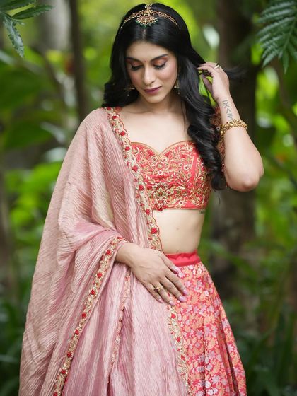 Maya Designer Studio - Custom Bridal & Occasion Wear Modern Half Sarees (Langa Voni) photo 17